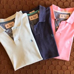 Men’s Set of 3 Penguin polo shirts (S)